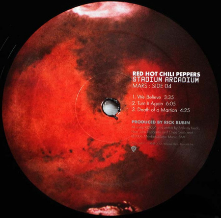 Red Hot Chili Peppers ‎– Stadium Arcadium