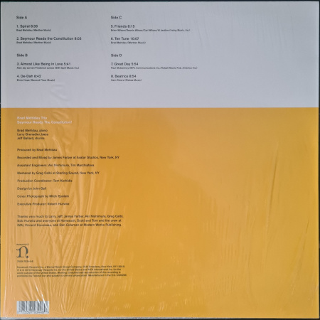 Brad Mehldau Trio – Seymour Reads The Constitution!