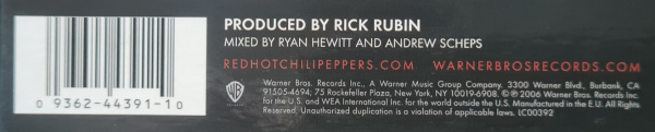 Red Hot Chili Peppers ‎– Stadium Arcadium