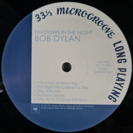 Bob Dylan – Shadows In The Night