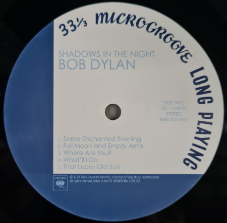 Bob Dylan – Shadows In The Night
