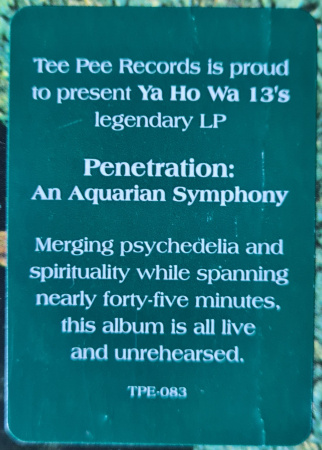 Ya Ho Wa 13 – Penetration, An Aquarian Symphony