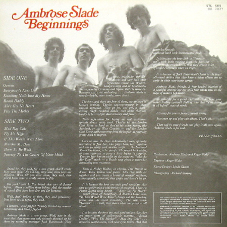 Ambrose Slade – Beginnings